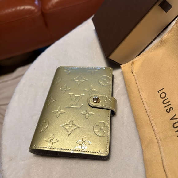 NWOT Authentic Louis Vuitton Monogram Vernis Patent Leather Agenda Era 2002 - Picture 5 of 14